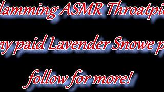 White European Goddess Gags On Sloppy Deepthroat Cum!