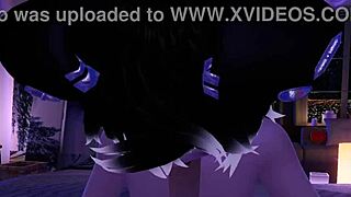 Intense handjob and sucking by femboy