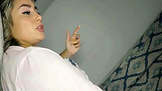 Yo, sharing a bed with my steamy step mom Misty feels wild