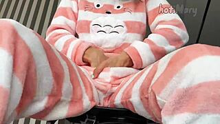 Horny Teen Plays with Pussy Until She Climaxes