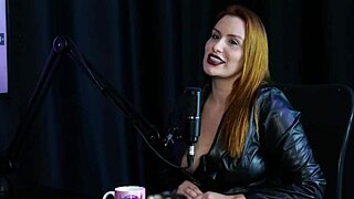 Brazilian Blonde Maísa Pravo Explores BDSM Submission In Sheer Red Lingerie