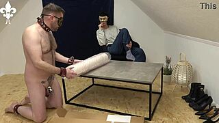 A Beautiful Work Of Art In The Form Of A Tattooed Slave Under Femdom Control