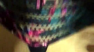 Sexy Tinder hookup in thong panties from POV.