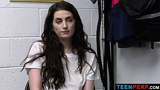 Aria Carson steals bikini, gets punished with doggystyle.