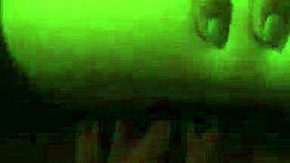 Disappeared on arrival 2 putting slave mark on her pussy with femdom punishment.