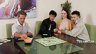 introducing my friend's stepdad to our wild free use teen group fun