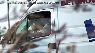 Unreal teen 18+s gather for a public outdoor threesome with a pretty girl part 1