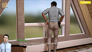 emotional journey in rosewater manor 78 with curvy teen outfit