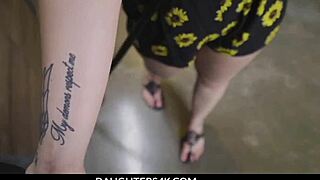 Naughty Blonde Kali Roses Bangs Stepdaddy for Favors. I Swear, I Didn’t Mean Too!