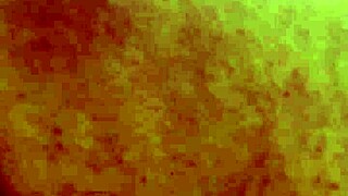 Redhead pees intensely through her hairy pussy