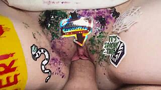 beetlejuice enjoys a sexy massage leading to masturbation and hot sex