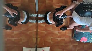 Preview - Milf In Sexy Clothes Stockings And High Heels Fucked In The Mouth And Doggy Style With Repeated Orgasms