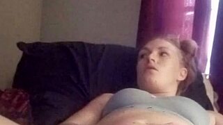 Snow Bunny Plays With Toys In Solo Fun