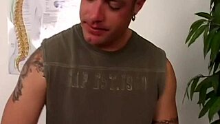 German woman handles cock despite neck issues in intense session