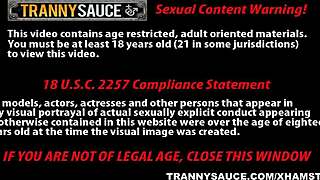 hd shemale honey patricia sabatine strokes her hard cock