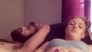 Snow Bunny Plays With Toys In Solo Fun