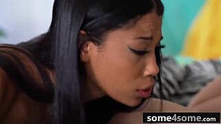 schools out, man! these hot teen 18+s go wild 3-on-1 at a hardcore poolside orgy.