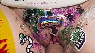 beetlejuice enjoys a sexy massage leading to masturbation and hot sex