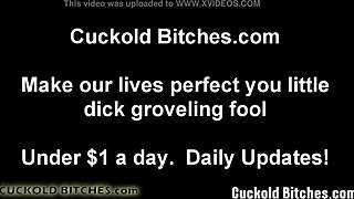 Blonde BBW Femdom Guides You Through Giving The Best Blowjob