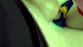 hoodie babe takes deepthroat cumshot