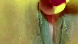 tattooed horny hot 19 red rose masturbating