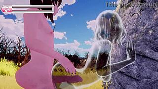 he fucks a ghost in public anal scene