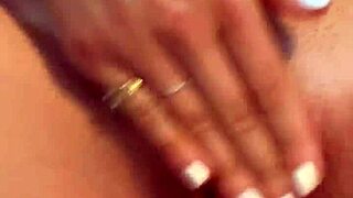 Outdoor kitty sucks monster cock and gets tight pussy fucked with squirting