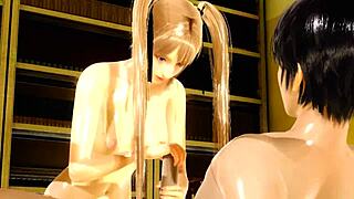 Marie Rose Gets Creampie In 3D Hentai Blowjob