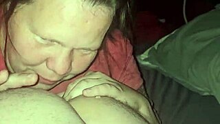 milf intensely sucks and licks my ass