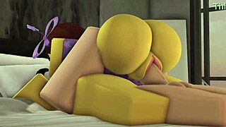 Noob slut in a bikini swimsuit gets fucked by a femboy 😏