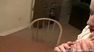 We Love Sucking Stocking Covered Toes