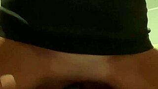 Solo masturbation with vibrator in private