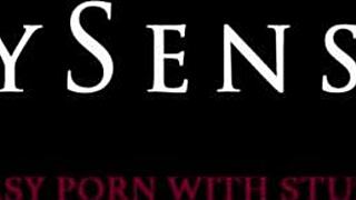 Hey, watch Tori Easton and Shiri Allwood, two hot shemales, bangin’ each other hard in wild doggystyle!