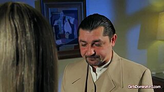 Lea gets dominated for money