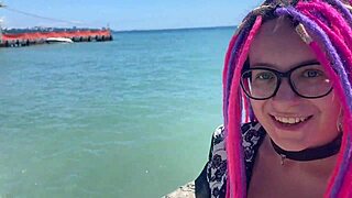 We film crazy vacation with hard spanking