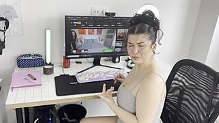 Step bro's just a total gooner with his weird roleplay.