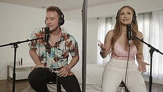 skylar snow chats during casting then gets passionately fucked by van wylde in the car