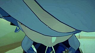 yukoshvr kafka and furina take turns with goth boy