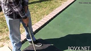 lovely nikki lavay sucks cock in pov with small tits and hardcore action.