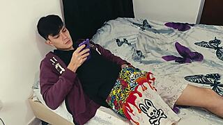 Colombian stepmom helps stepson masturbate with Tantaly fuck doll using his penis