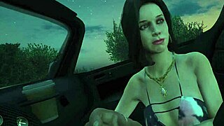 Franklin Gets Hooker Service in GTA 5 Car Sex