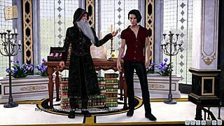 just chilling with lust academy 148, checking out cute curvy 3d outfits