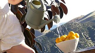 jillian janson, a natural beauty, loves cumming in nature's embrace