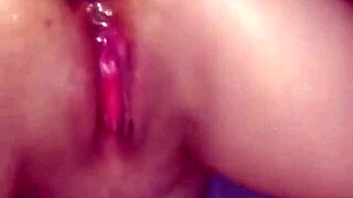 Feeling intense pleasure during home sex with big tits and deepthroat