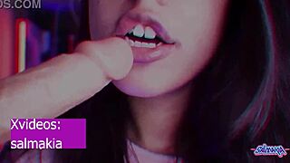 Vintage style vid with Latina brunette using huge toys inside her tight hole