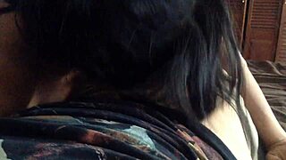 My friend wakes me up with an amazing blowjob in the morning