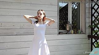 Uh, I’m like, totally lost in this soft diddlin’ with teen Dakota Doll… hard finish tho!