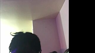 Submissive woman performs deepthroat on big cock