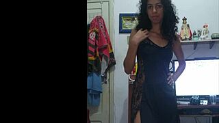 Teasing With The Black Shirt