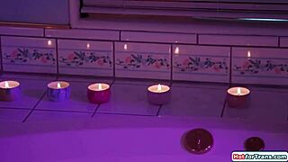 Trans Wife Izzy Wilde Bathed Before Intense Anal Play